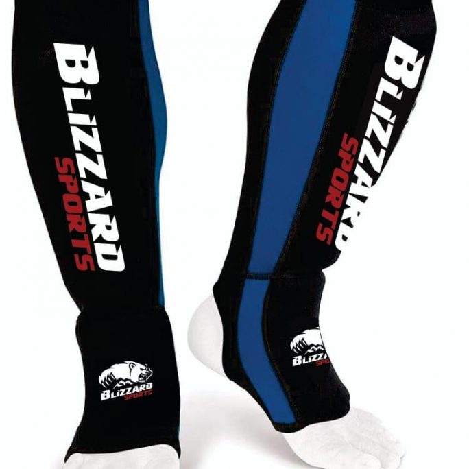 Blizzard elastic sock shin pads